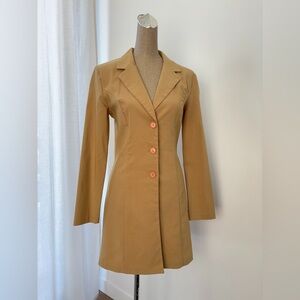 Vintage Button Down Jacket/Dress